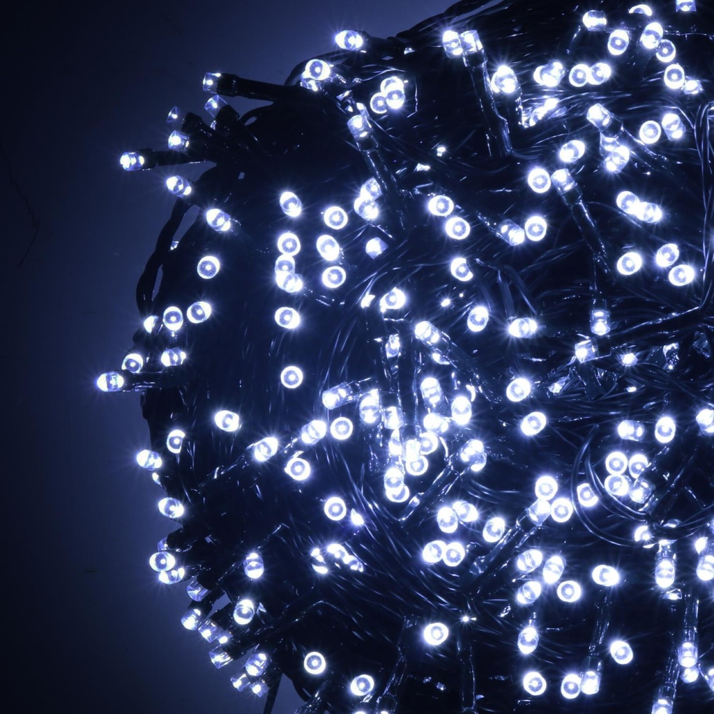 Luce filo 1500 led bianco freddo con controller 78m