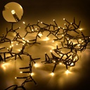 Luci filo 300 LED bianco caldo, luce fissa, 600 cm, uso esterno