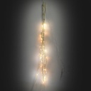 Luce Rami 40 LED Bianco Caldo Vimini Bianco 5xH120x3,5