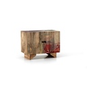 Madia moderna etnica marrone multicolor 81x45x75