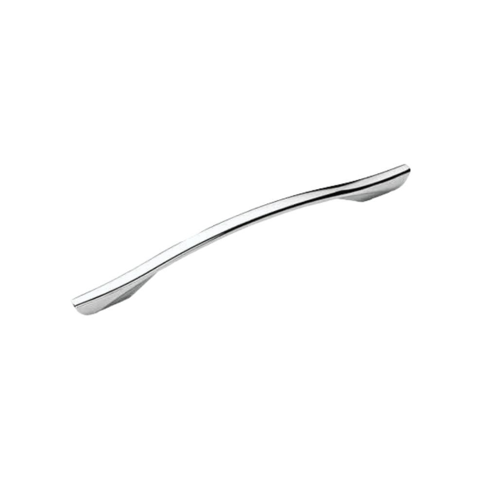 Maniglia cromata per mobile Enzo 160 Finitura cromata, Interasse 224 mm