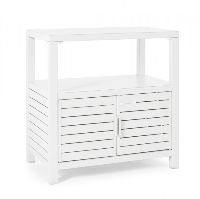 Mobile Outdoor 2A-2P Atlantic Bianco Yk11 - Funzionalità e Stile per l'Esterno - Dimensioni: 90x55x90 cm