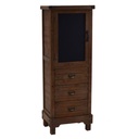 Mobile soggiorno cucina noce con anta lavagnetta 137x50x35 cm