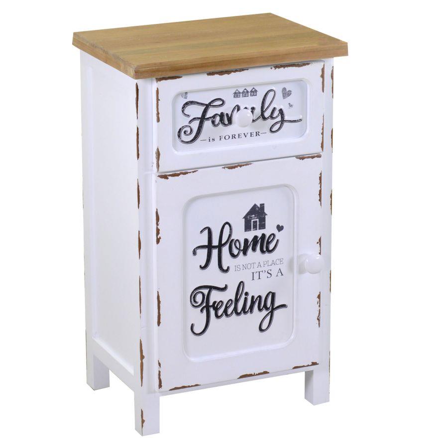 Mobile Breslavia 1 Anta + 1 Cassetto 40x30x67 cm