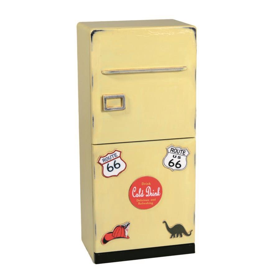 Mobile frigo vintage 2 ante 40x27x89 cm