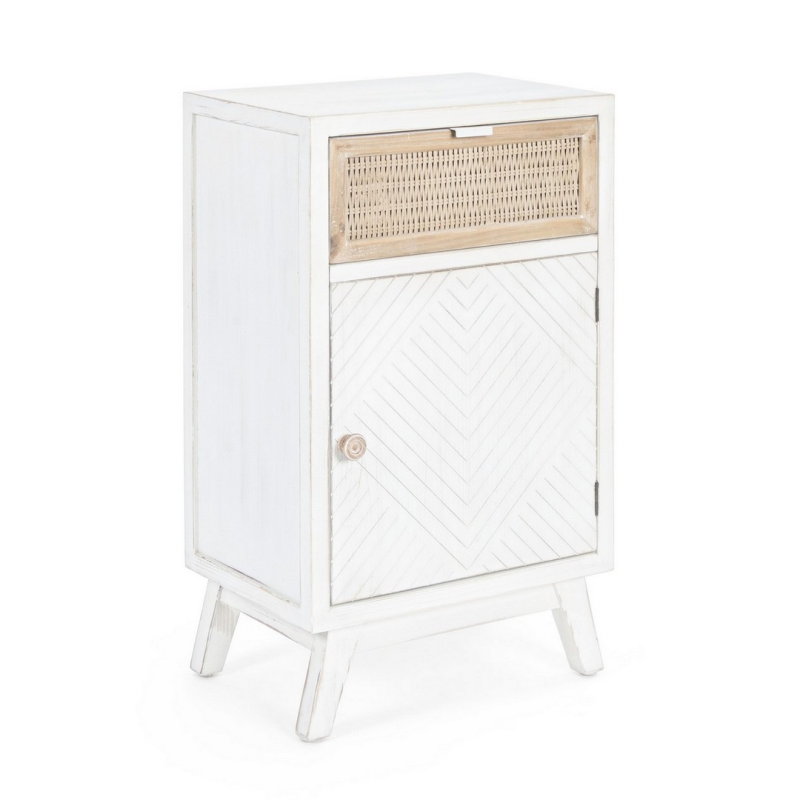 Mobiletto rustico in legno Clotilde