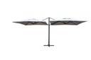 Ombrellone Bismark in alluminio sabbia - Dimensioni: 300x600 cm