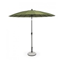 Ombrellone da giardino Atlanta 270x240 cm con snodo Antracite/Olive