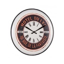 Orologio da parete in ferro Dulys - 62x3 cm