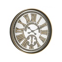 Orologio da parete in ferro Jerome D60, diametro 60 cm, spessore 7.5 cm