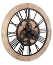 Orologio da parete Ticking in legno - Ø80 cm x 5 cm
