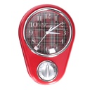 Orologio in plastica con timer rosso 23x16x5 cm