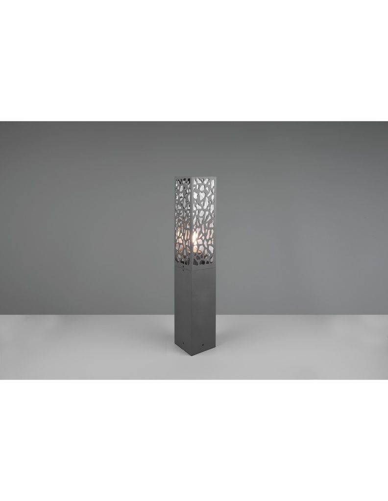 Paletto da Esterno Antracite IP44 Trio H60 cm
