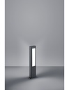 Palo Basso da Esterno Rhine LED IP54 Antracite H50 cm
