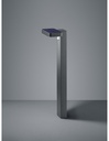 Palo da Esterno LED Antracite con Sensore di Movimento