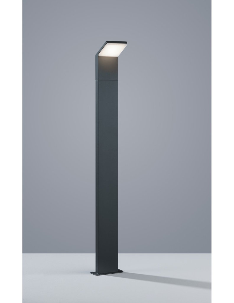 Palo da Giardino a Led Antracite H100 cm