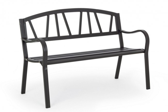 Panca Janelle Antracite - Dimensioni: 123 cm x 57 cm x 87 cm