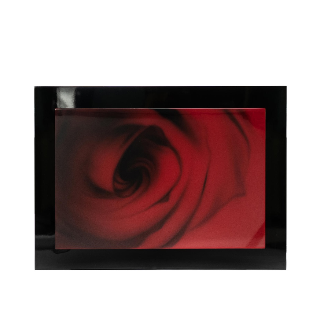 Pannello decorativo, finitura in legno bianco, 80x110x4 cm