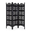 Paravento 3A Kiran Nero Anticato  BZ