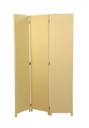 Paravento in carta a 3 ante naturale cm40x3h175