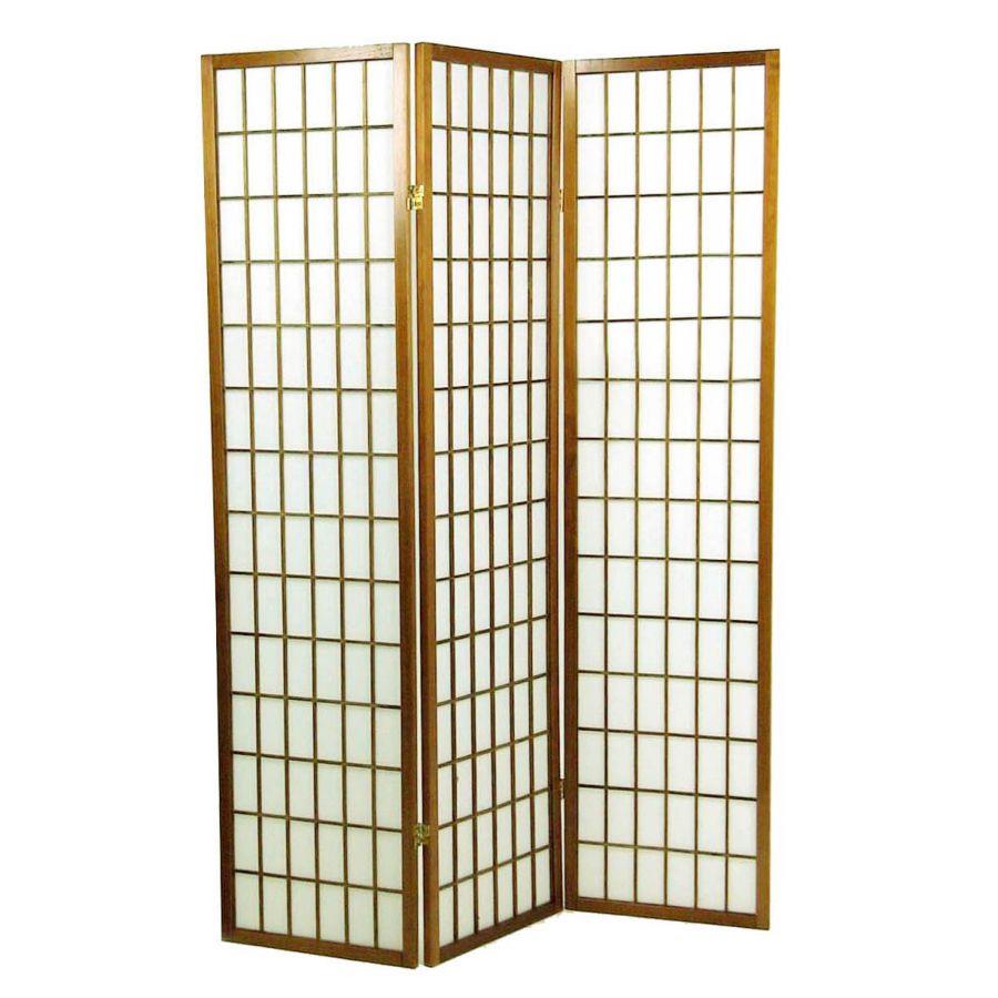 Paravento separé carta di riso naturale 135x180h cm