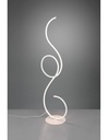 Lampada da Terra Moderna Bianca con LED Dimmer Jive Trio Lighting