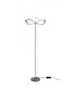 Piantana Moderna con Fiocco Led Nichel