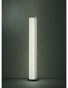 Piantana Moderna Led Tico H103 cm Tessuto Bianco