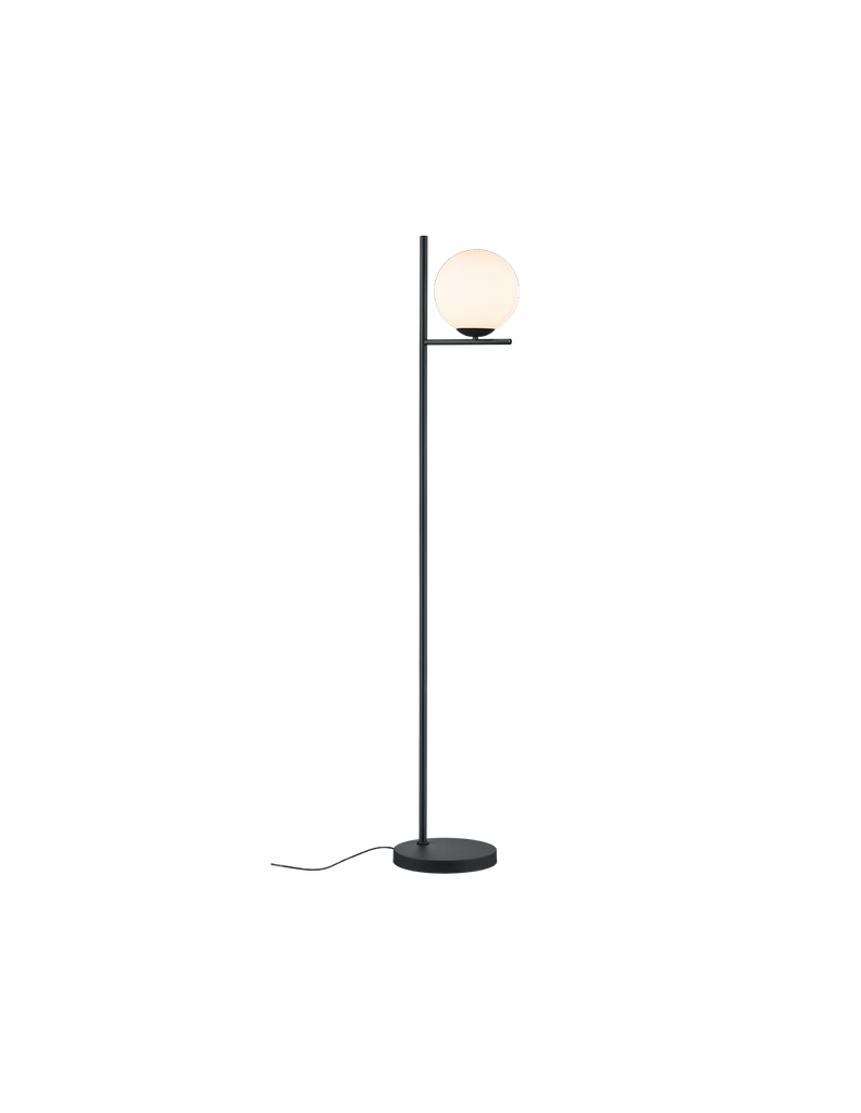 Piantana Moderna con Sfera in Vetro H150 cm
