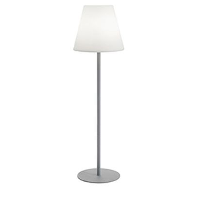 Piantana in alluminio per lampade a risparmio energetico