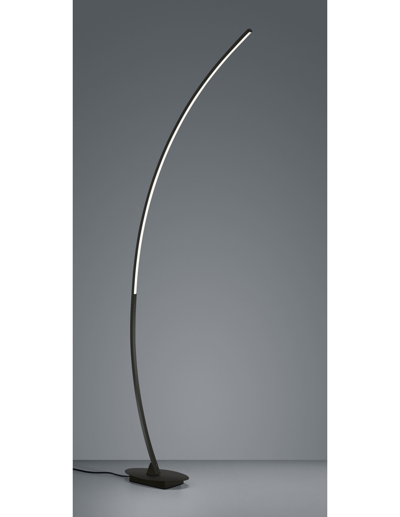 Piantana Solo Led 11W H158 cm Nero Trio Lighting