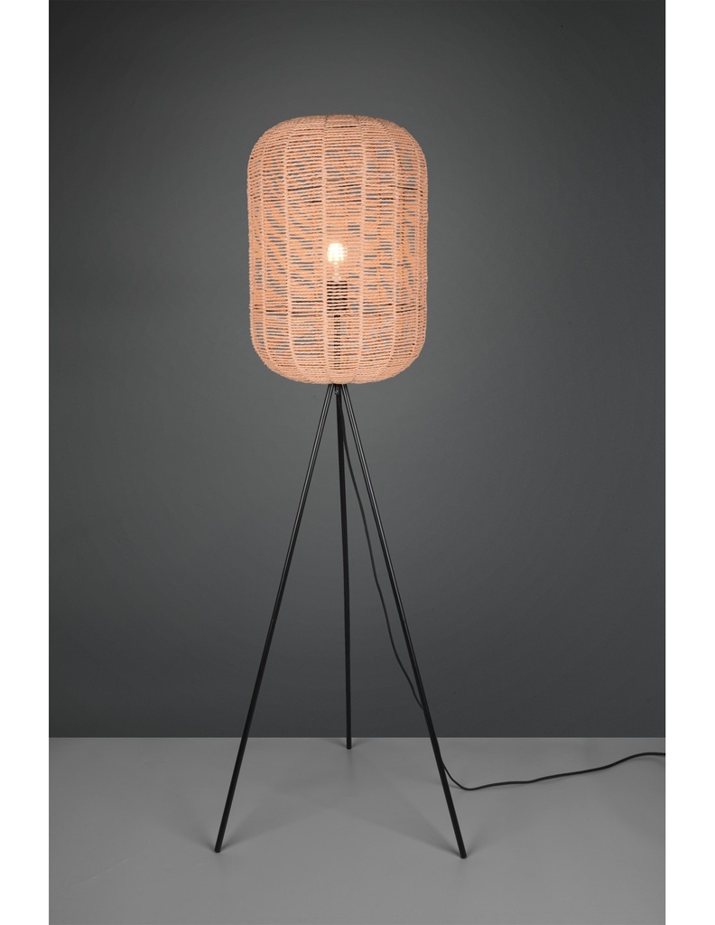 Piantana Treppiede Diffusore Sisal Marrone