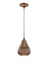 Sospensione Paralume Decorativo Jasmin Rame Stile Arabo