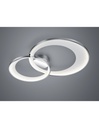 Plafoniera Cromo Led 36w Dimmerabile L85 cm