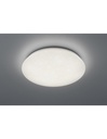 Plafoniera LED Dimmerabile Bianco Glitter Ø50 cm