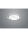 Plafoniera Moderna Led Dimmerabile Effetto Stelle Glitterate Bianco Ø35 cm