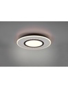 Plafoniera Moderna Verus Nichel Led Dimmer 44w