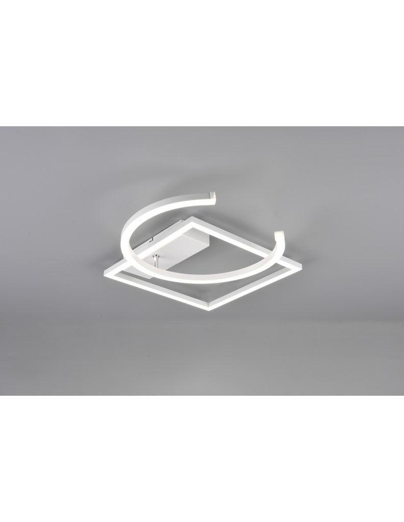 Plafoniera Led Dimmerabile Bianco L42 cm - Trio Lighting