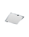 Plafoniera Quadrata Bagno Led Dimmer 22w Cromo IP44