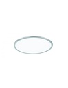 Plafoniera Rotonda Led Dimmerabile Rgbw Nichel Ø60 cm