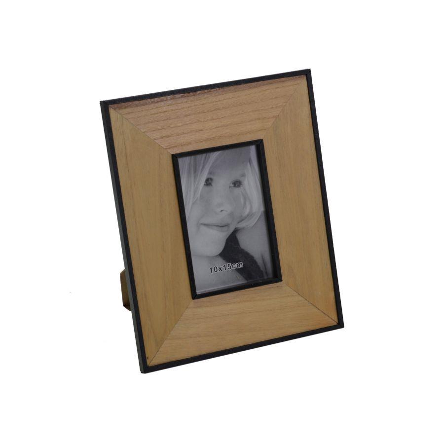Portafoto da tavolo rettangolare in legno Budapest cm23,5x28,5x1,5