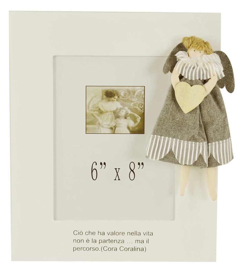Portafoto Dream Prencesses Grigio - 24 x 2,5 x 29 cm