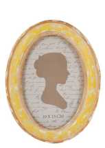 Portafoto Giallo Piccolo - 14,7 x 2,7 x 18,8 cm