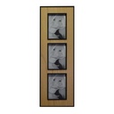 Portafoto Multiplo Rettangolare Budapest in Legno cm18,5x58x1,5