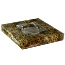 Posacenere maculato quadro cm25x25h4