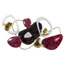 Quadro in Metallo Rosso 120x70x9,5 cm