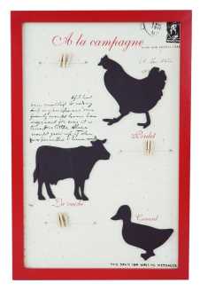 Quadro Lavagna Memory CA-2409 30x45x1,2 cm