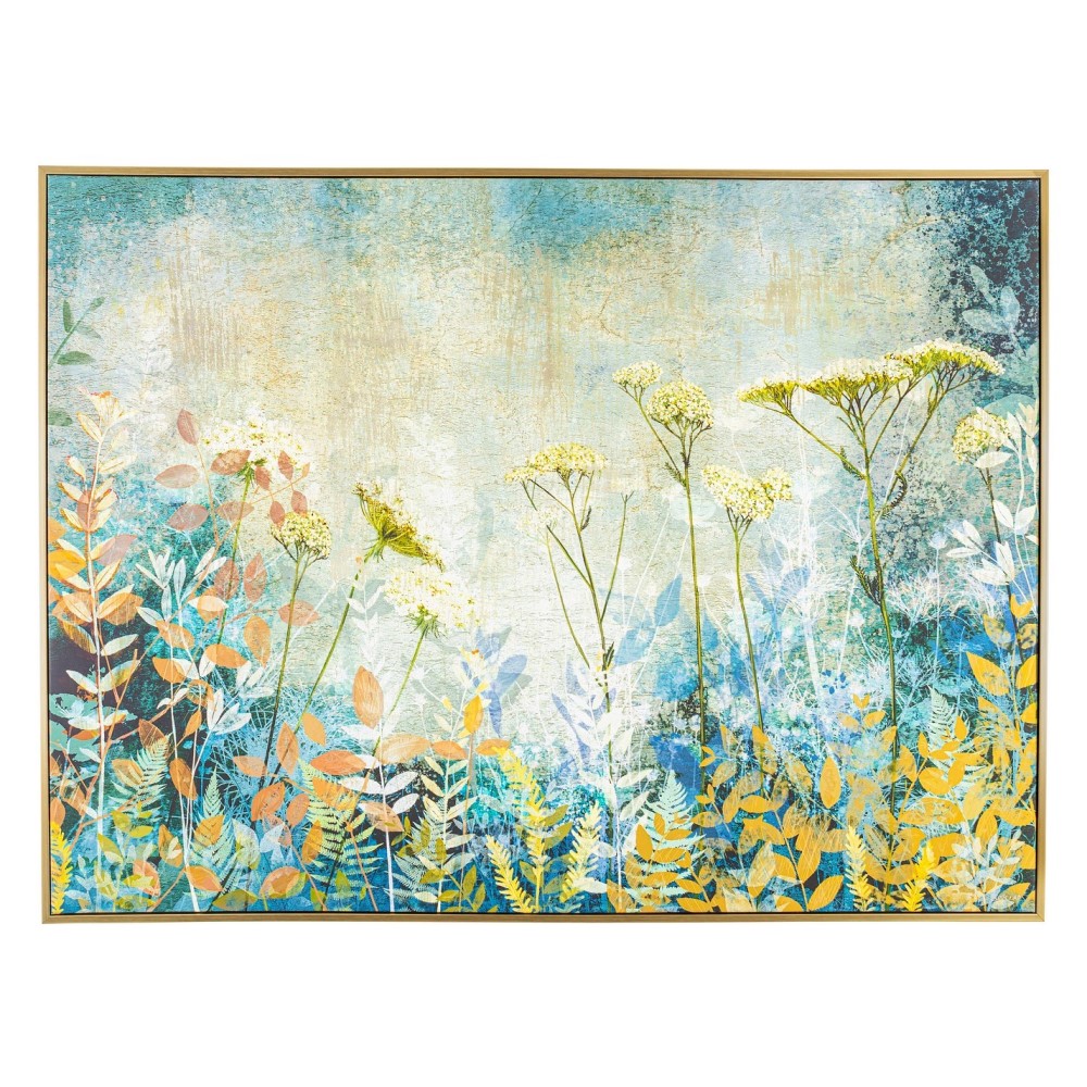Quadro moderno Olio su tela 120x90 natura