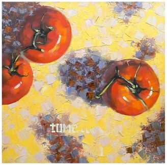 Quadro Pomodori LP-0745B 80x80 cm