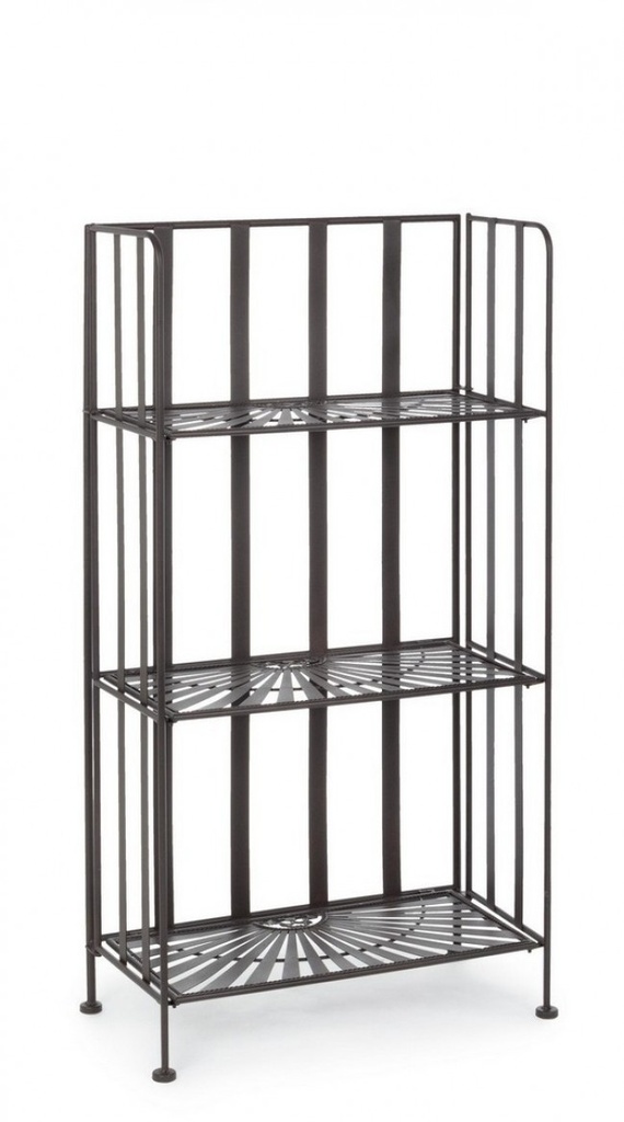 Scaffale 3P Ray Marrone 62x31x116H